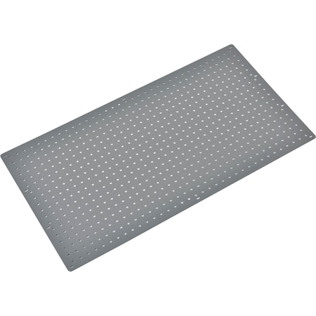 Global Industrial Steel Pegboard Panel 36 x 19, Gray 249287AGY